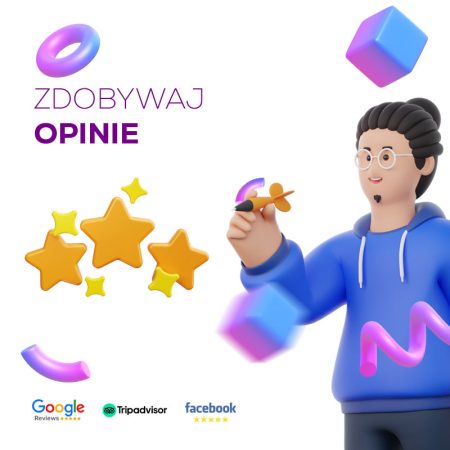 Zbieraj opinie google dzieki informacji w stopce e-mail.