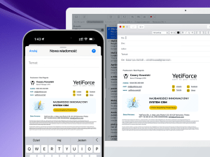 projekt stopki mail dla firm numer 5 działającej w Outlook