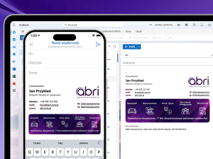 projekt stopki mail dla firm numer 6 działającej w Apple Mail